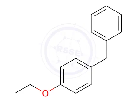 Chemical structure of Dapagliflozin Impurity 455