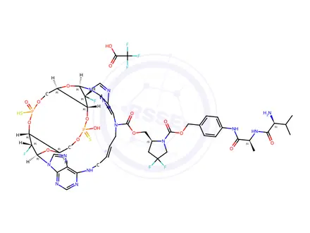 Chemical structure of Finerenone Stage-IV Impurity