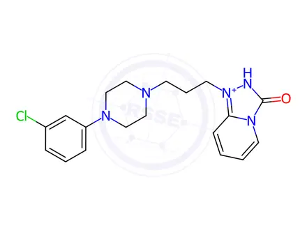 Chemical structure of Isotrazodone