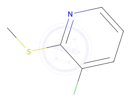 Chemical structure of 3-Chloro-2-(methylthio)pyridine