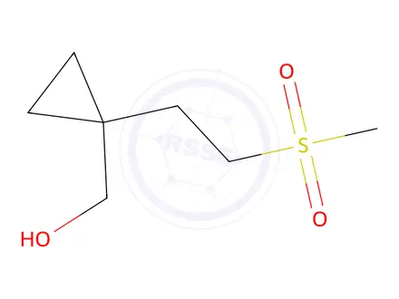 Chemical structure of (1-(2-(Methylsulfonyl)ethyl)cyclopropyl)methanol