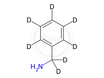 Chemical structure of Benzyl-d7-amine