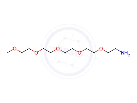 Chemical structure of M-Peg5-amine
