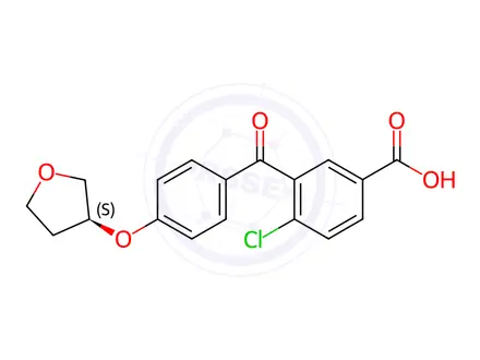 Chemical structure of Empagliflozin Impurity 582