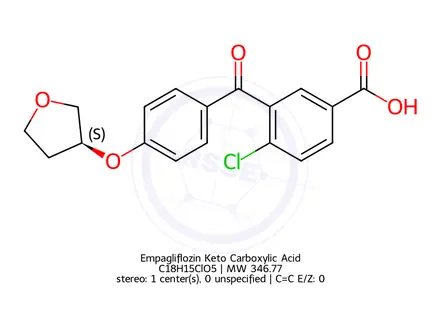 Chemical structure of Empagliflozin Impurity 582