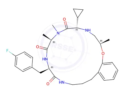 Chemical structure of Ulimorelin