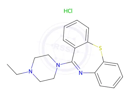 Chemical structure of Quetiapine-Impurity P (Dihydrochloride Salt)