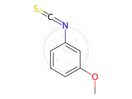 Chemical structure of 3-Methoxyphenylisothiocyanate (BSC)