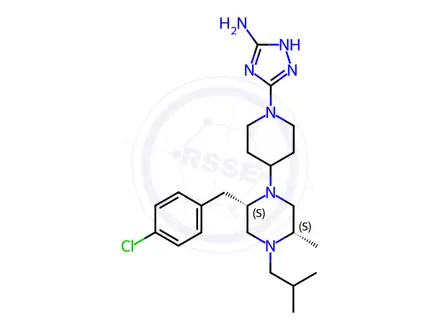 Chemical structure of OAT 889 Impurity 107