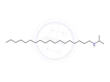 Chemical structure of N-isopropyloctadecylamine