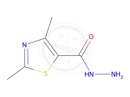 Chemical structure of 2,4-Dimethyl-thiazole-5-carboxylic acid hydrazide