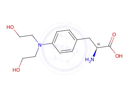 Chemical structure of Melphalan EP Impurity A
