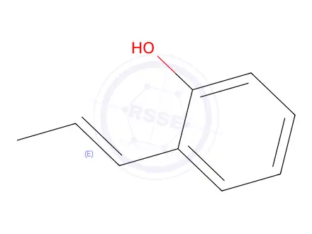 Chemical structure of 2-(Prop-1-en-1-yl)phenol