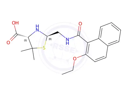 Chemical structure of Nafcillin Impurity 2