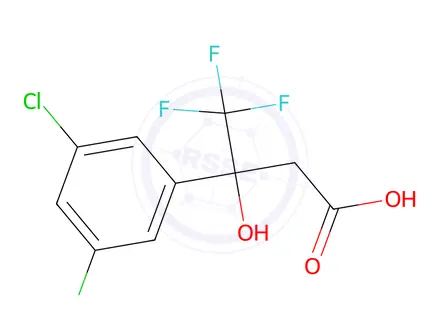 Chemical structure of Fluralaner Impurity 19