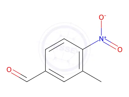 Chemical structure of 3-METHYL-4-NITROBENZALDEHYDE