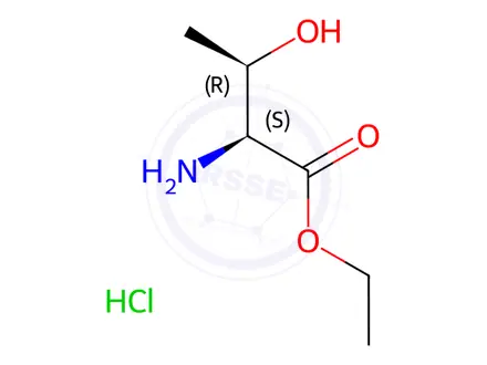 Chemical structure of L-THREONINE ETHYL ESTER HYDROCHLORIDE