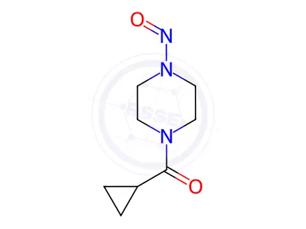 Chemical structure of Olaparib Nitroso Impurity 52