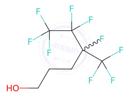 Chemical structure of 4,5,5,6,6,6-HEXAFLUORO-4-(TRIFLUOROMETHYL)HEXAN-1-OL