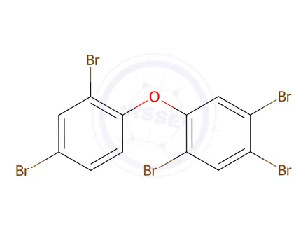 Chemical structure of Pentabromodiphenylether
