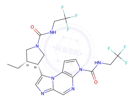 Chemical structure of Upadacitinib Impurity 21