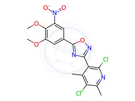 Chemical structure of Opicapone Impurity 116