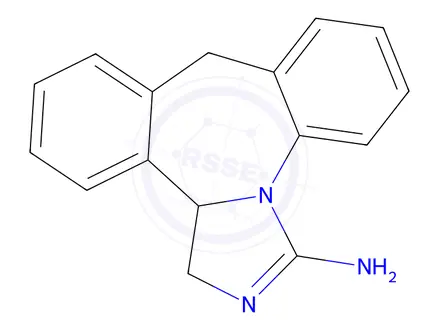 Chemical structure of Epinastine