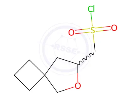 Chemical structure of {6-OXASPIRO[3.4]OCTAN-7-YL}METHANESULFONYL CHLORIDE