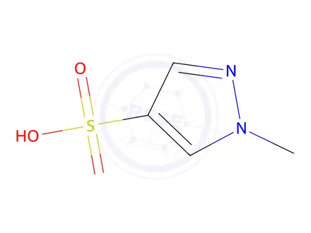 Chemical structure of 1-methyl-1H-pyrazole-4-sulfonic acid