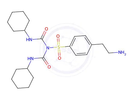 Chemical structure of Glipizide Impurity 64