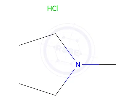 Chemical structure of 1-Methylpyrrolidinehydrochloride