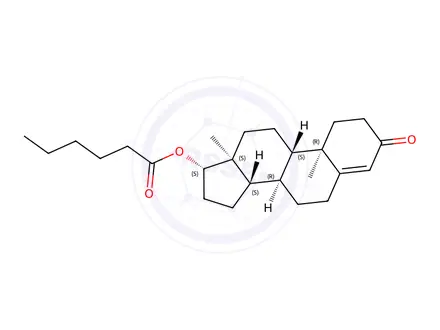 Chemical structure of Testosterone Isocaproate EP Impurity E