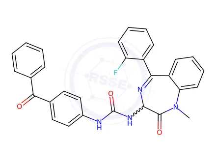 Chemical structure of YM 022 Impurity 240
