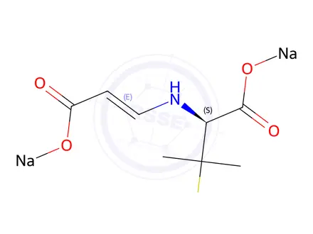 Chemical structure of Sulbactam EP Impurity G (Sodium Salt)