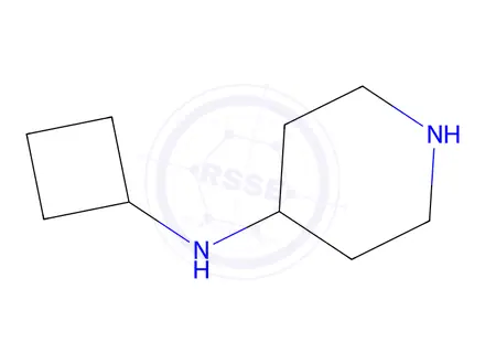Chemical structure of N-cyclobutylpiperidin-4-amine