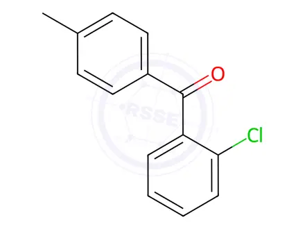 Chemical structure of (2-Chlorophenyl)(p-tolyl)methanone