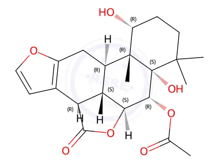 Chemical structure of Bonducellpin D