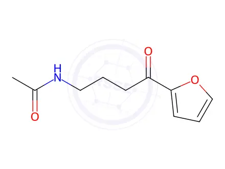 Chemical structure of N-(4-(Furan-2-yl)-4-oxobutyl)acetamide