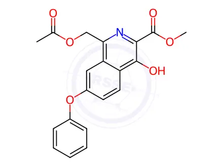 Chemical structure of Roxadustat Impurity 196