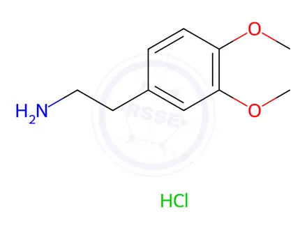 Chemical structure of Dopamine EP Impurity C (HCl Salt)