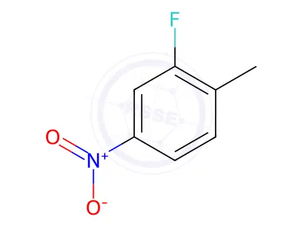 Chemical structure of 2-Fluoro-4-nitrotoluene