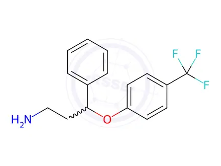 Chemical structure of Fluoxetine Hydrochloride Impurity 8 Monomer