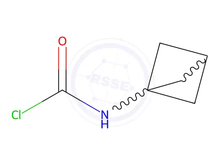 Chemical structure of N-{bicyclo[1.1.1]pentan-1-yl}carbamoyl chloride