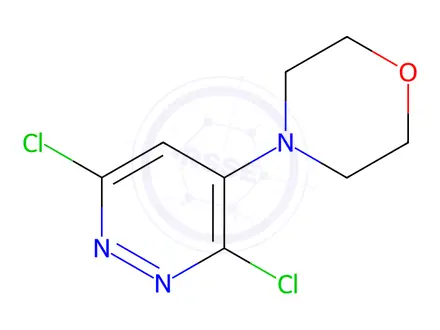 Chemical structure of 4-(3,6-DICHLORO-4-PYRIDAZINYL)-MORPHOLINE