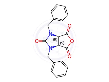 Chemical structure of Biotin Impurity 62