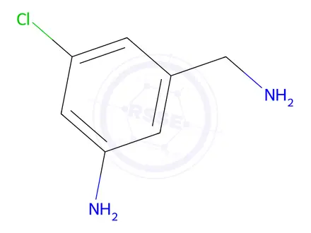 Chemical structure of 3-AMINO-5-CHLORO-BENZENEMETHANAMINE DIHYDROCHLORIDE