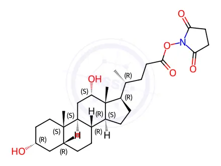 Chemical structure of Deoxycholic Acid Impurity 103