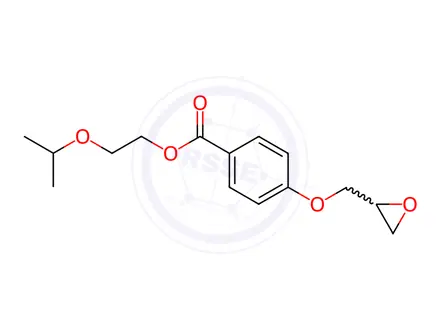 Chemical structure of Bisoprolol Impurity 1