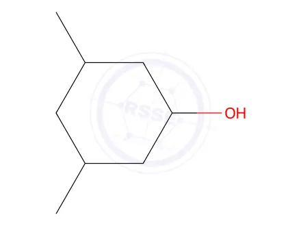 Chemical structure of CIS,TRANS,TRANS-3,5-DIMETHYLCYCLOHEXANOL