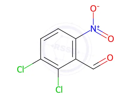 Chemical structure of 2,3-Dichloro-6-nitrobenzaldehyde
